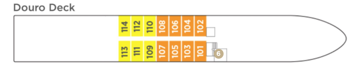 AmaWaterways AmaDouro Deck Plans Douro Deck.png